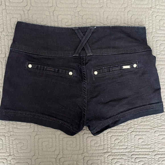 Guess Black High Waist Women's Shorts - Picture 2 of 3